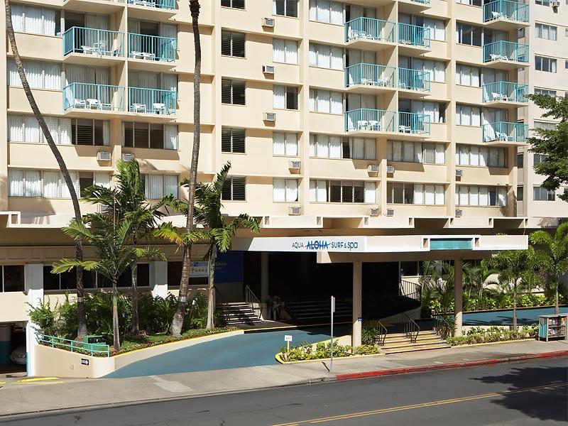 Aqua Aloha Surf Waikiki Aparthotel Exterior photo