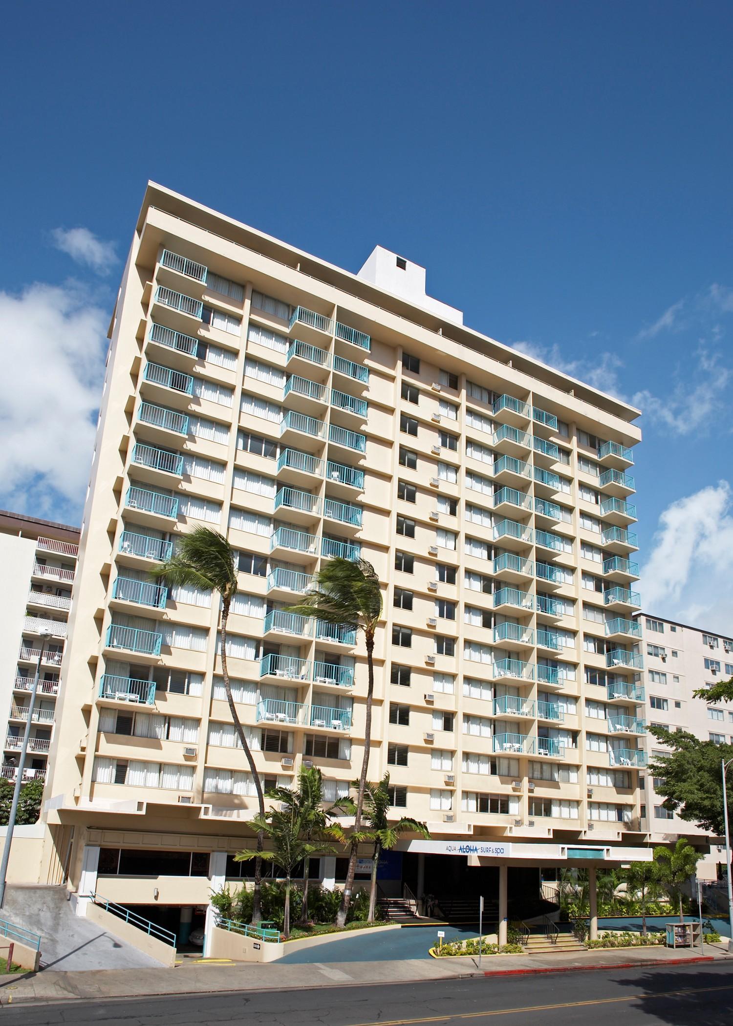 Aqua Aloha Surf Waikiki Aparthotel Exterior photo