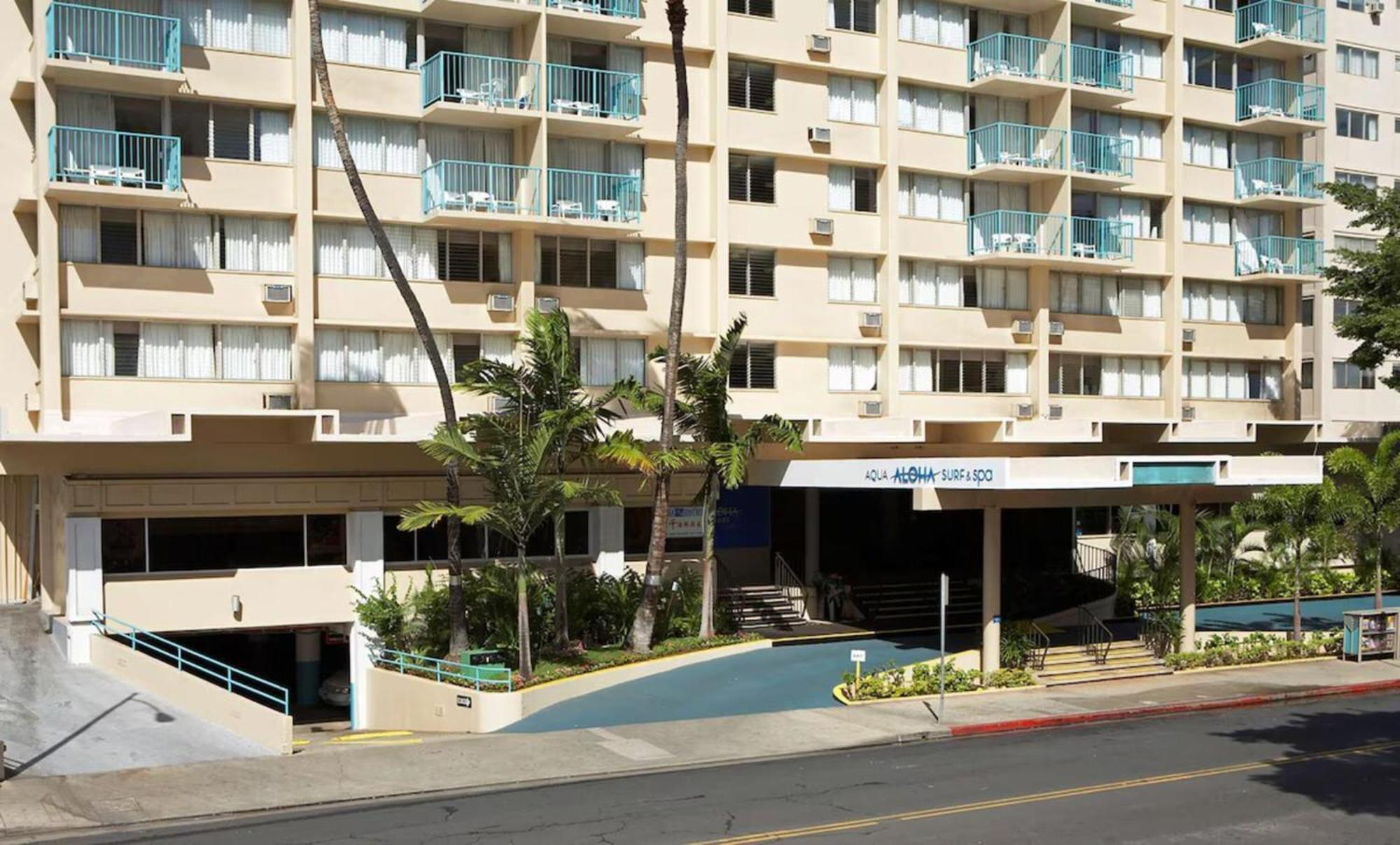 Aqua Aloha Surf Waikiki Aparthotel Exterior photo