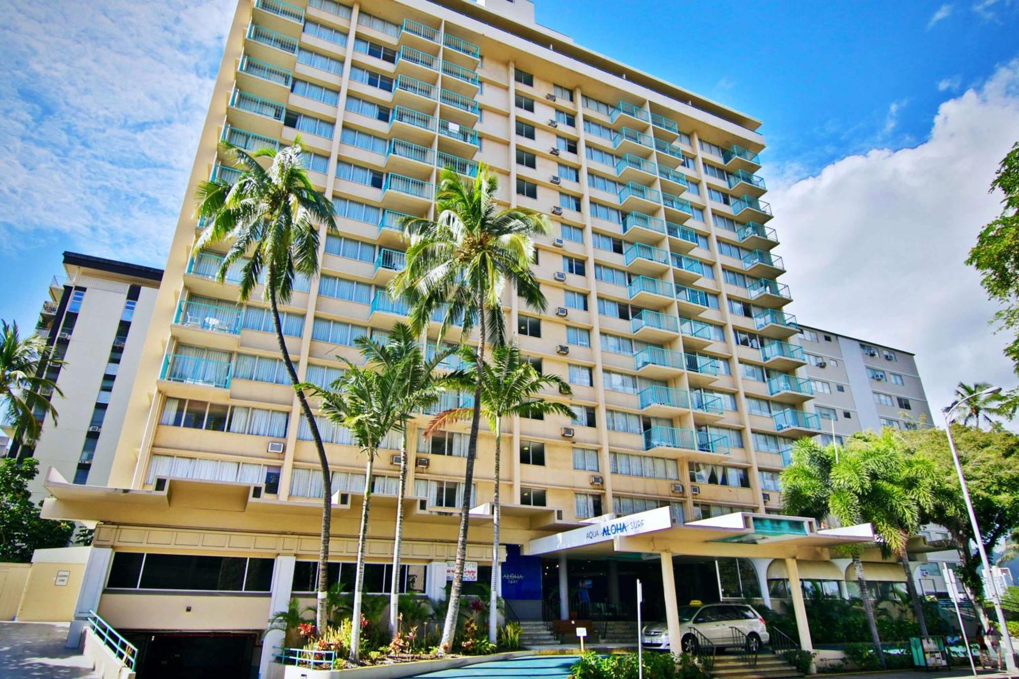 Aqua Aloha Surf Waikiki Aparthotel Exterior photo