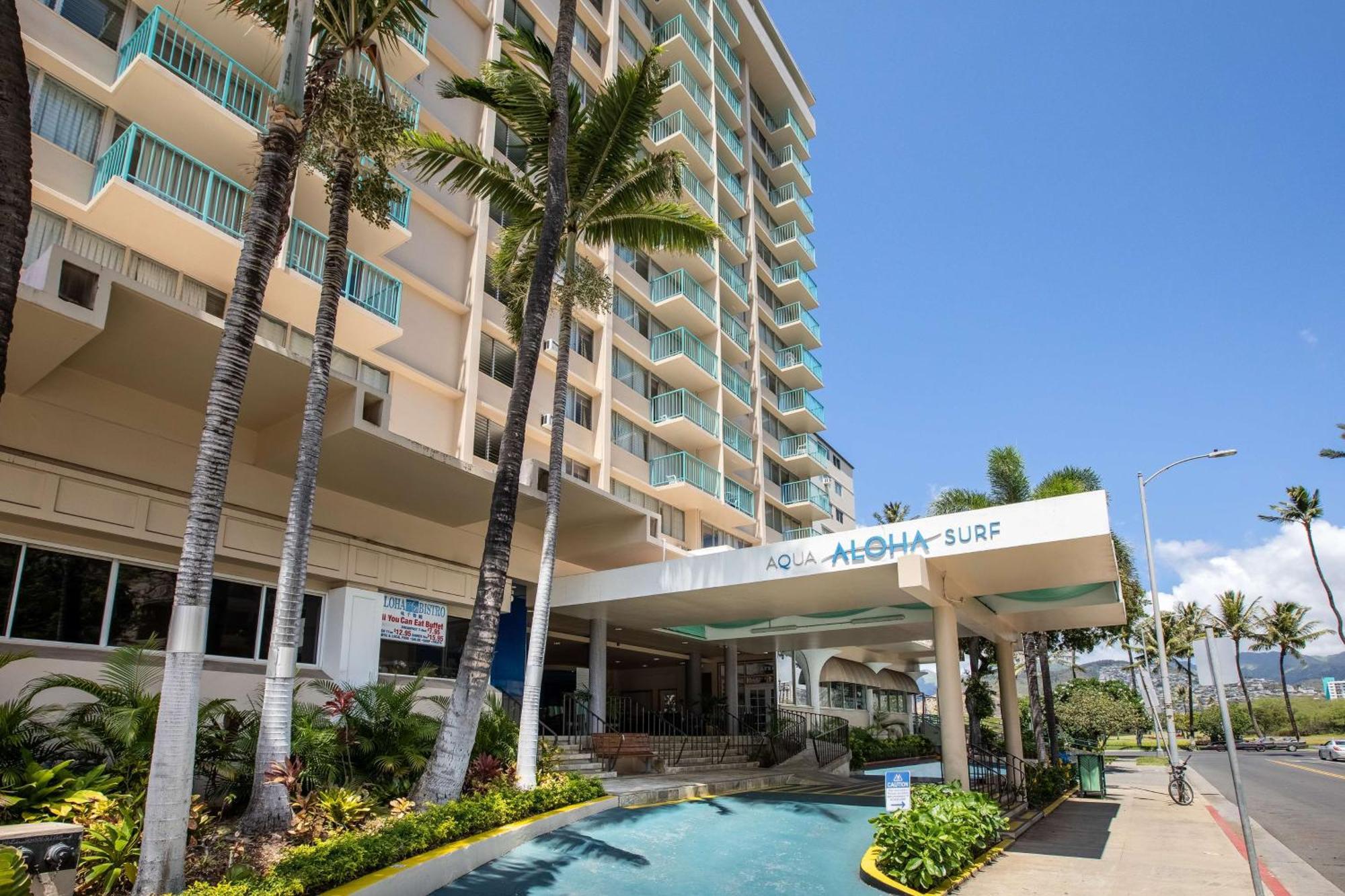 Aqua Aloha Surf Waikiki Aparthotel Exterior photo